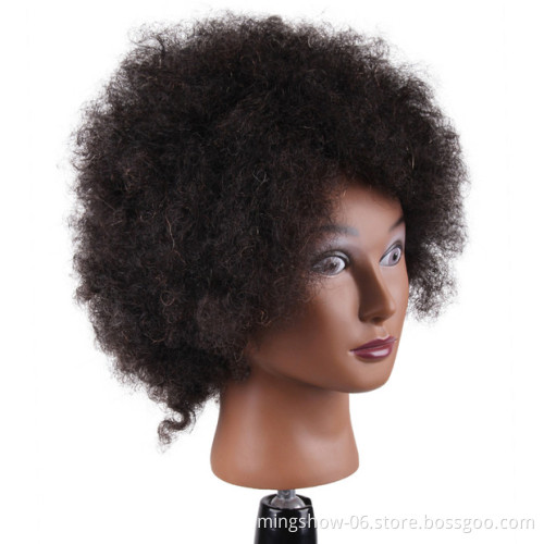 wholesale realistic dummy women black mannequin heads female on sale